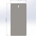 AM-ImpacT 220x450 AR 500 10 mm - фото №1