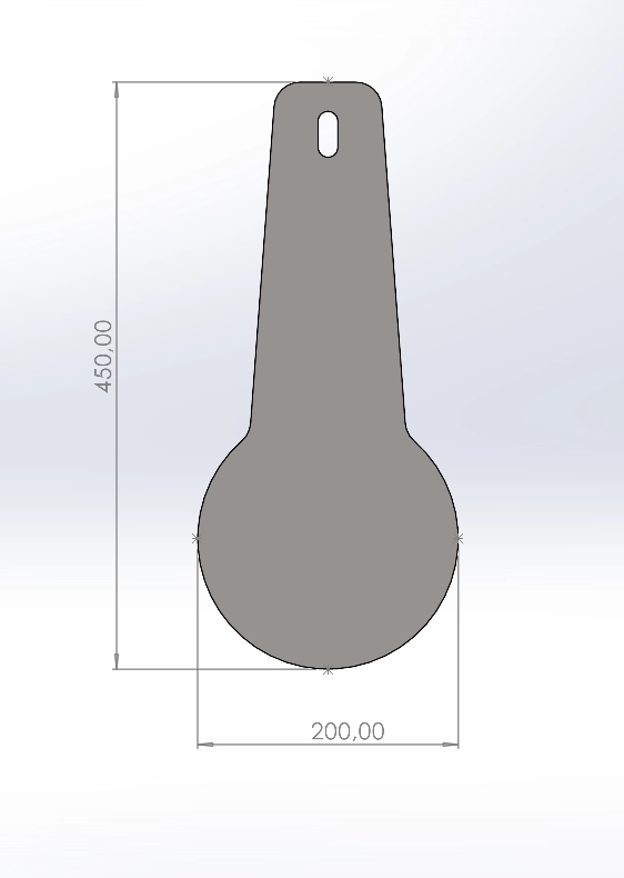AM-ImpacT Popper AR 500 10 mm - фото №1